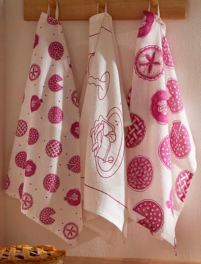 Set of 3- Perfect Pastry Towels (Recycled Cotton!)