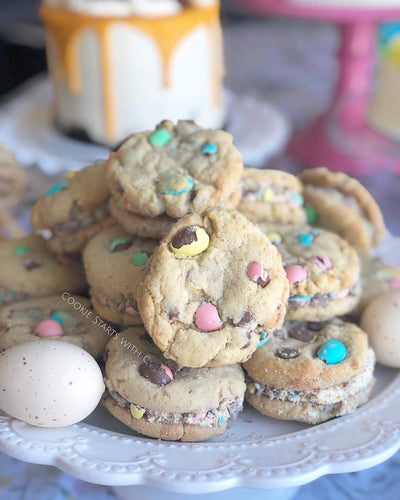 Pickup Thursday, March 28th- Mini Egg Cookie Sandwiches!!